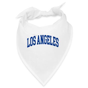 Los angeles blue - Bandana - Weiß - Vorne