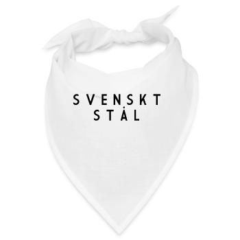 Schwedischer Stahl - Bandana - Weiß - Vorne
