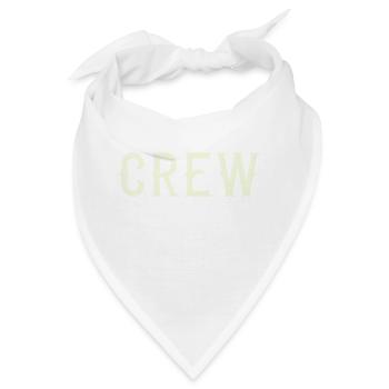 crew - Bandana - Weiß - Vorne