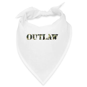 Outlaw - Bandana - Weiß - Vorne