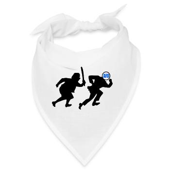 Omas gegen afd - Bandana - Weiß - Vorne