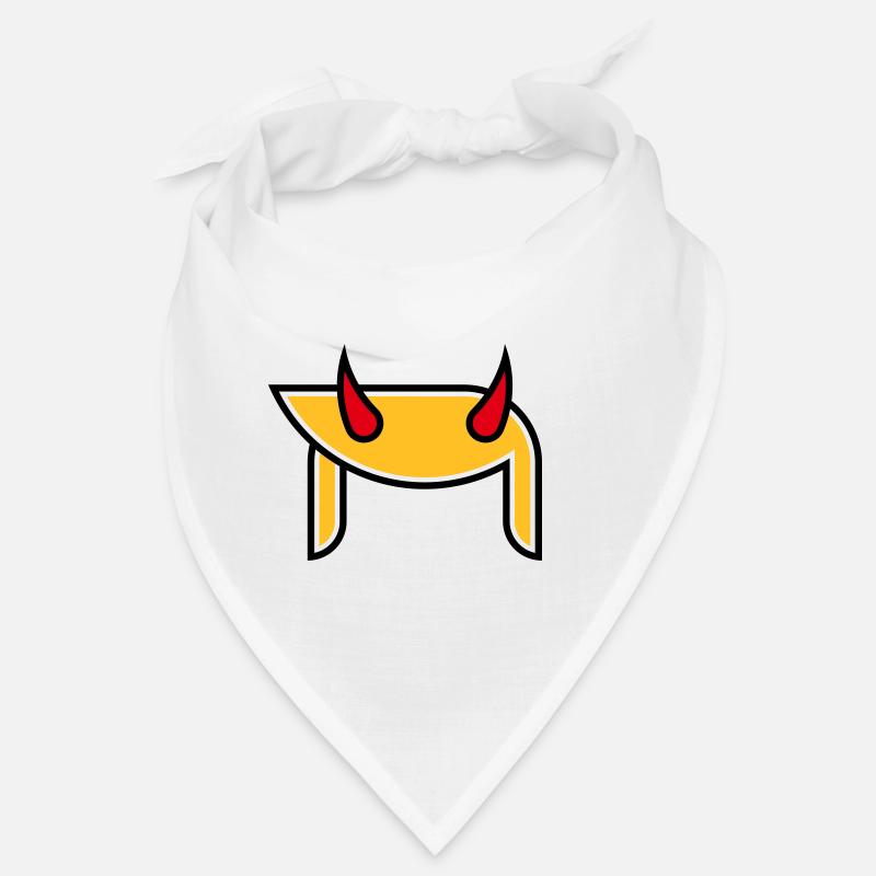 Donald  Horns (Hairstyle Devil Pop Art / 3C) Bandana