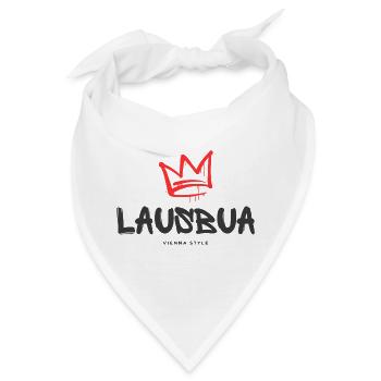 Lausbua - Bandana - Weiß - Vorne