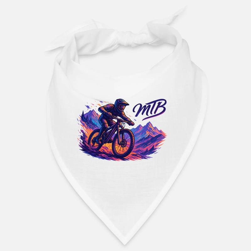 MTB Mountain Biking Mountain Biker Hobby Gift Bandana