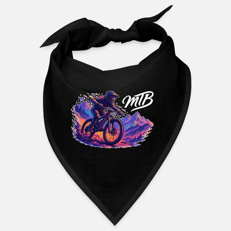 MTB Mountain Biking Mountain Biker Hobby Gift Bandana