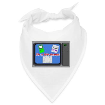 Ich bin ein 90er-Jahre-Gamer - Bandana - Weiß - Vorne