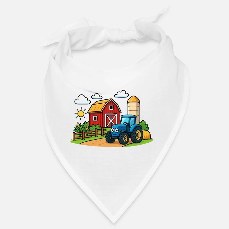 Fun farm with tractor Bandana