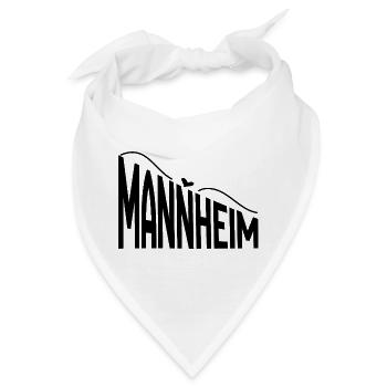 Mannheim - Bandana - Weiß - Vorne