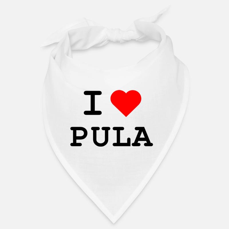 J’aime Pula - Ich liebe Pula Bandana