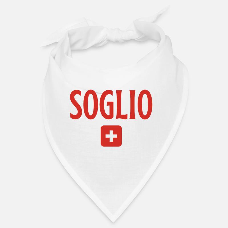 Drapeau suisse de Soglio Bandana