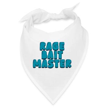 Rage-Bait-Meister - Bandana - Weiß - Vorne