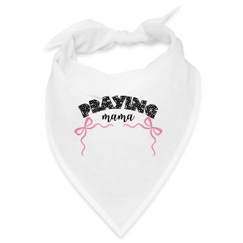 PRAYINGmama - Christliche Produkte - Bandana - Weiß - Vorne