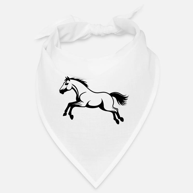 Saut d’obstacles à cheval Bandana