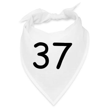 37 - Bandana - Weiß - Vorne
