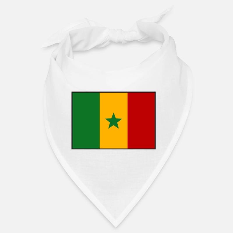 drapeau du Sénégal Bandana