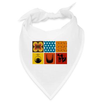 Retro - Bandana - Weiß - Vorne