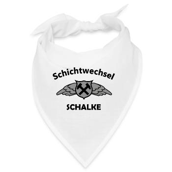 Flügel Schild Hammer Emblem Schichtwechsel - Bandana - Weiß - Vorne