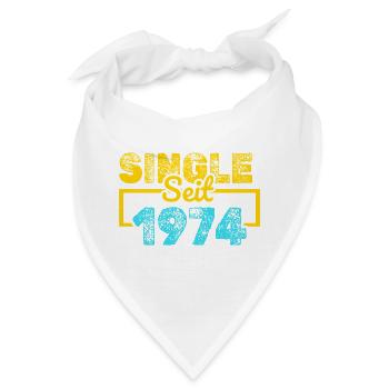 seit 1974 - Bandana - Weiß - Vorne