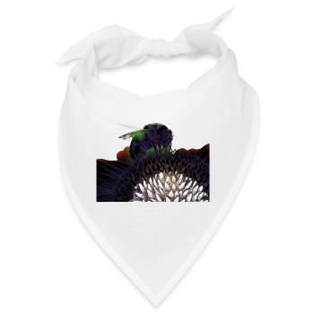 Neon Bumblebee - Bandana - Weiß - Vorne
