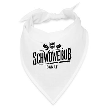 Banater Schwaben | Schwowebub | Tradition - Bandana - Weiß - Vorne