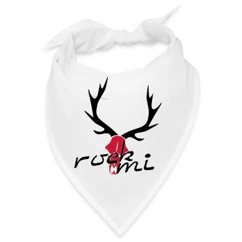 rock mi - Bandana - Weiß - Vorne