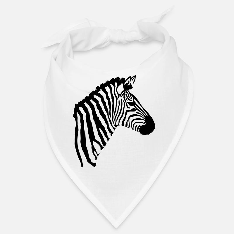 Zebra Kopf Bandana
