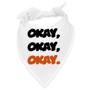 okay - Bandana - Weiß - Vorne