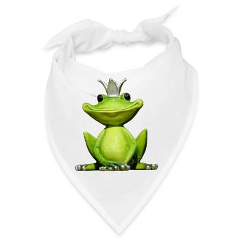 Hairo der Froschkönig - Bandana - Weiß - Vorne