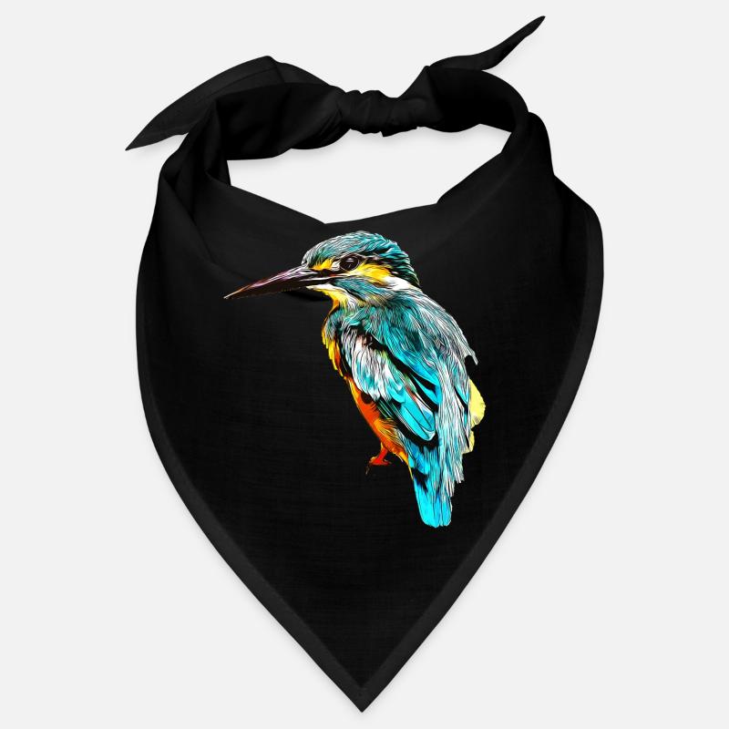 gxp eisvogel kingfisher vector art Bandana