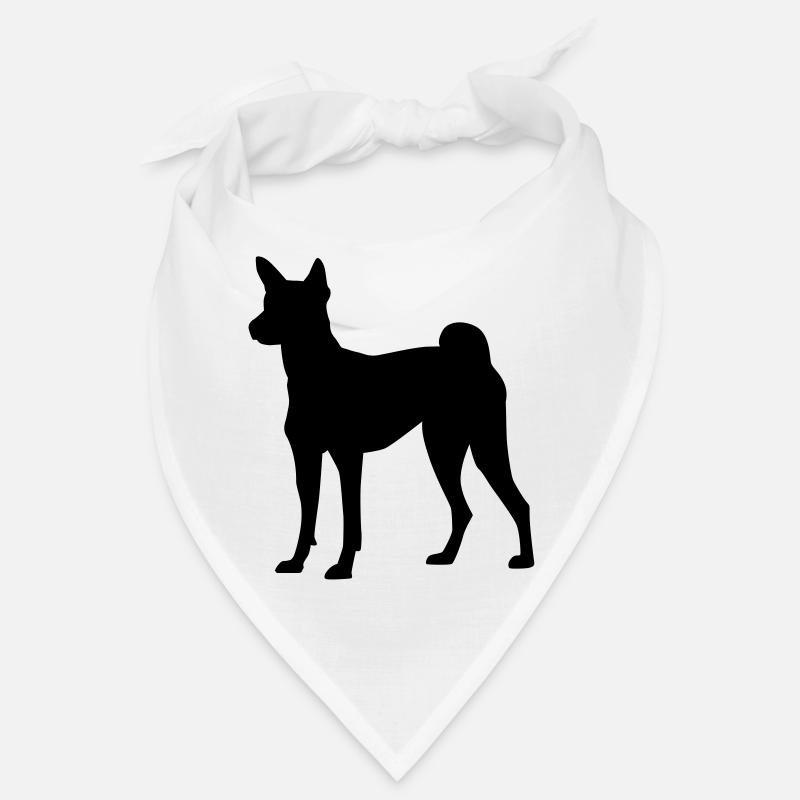 Basenji Hund Bandana