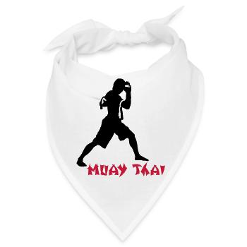 Muay Thai - Bandana - Weiß - Vorne