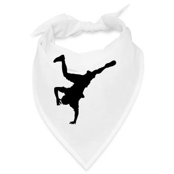 Hip Hop - Bandana - Weiß - Vorne