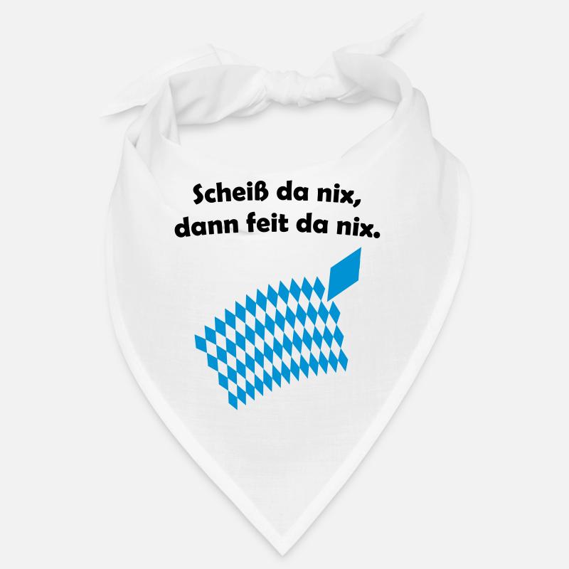 Bayerisches Scheiß da nix Design Bandana