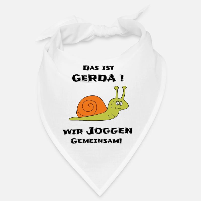 Jogging Sport Escargot Drôle Gerda Bandana