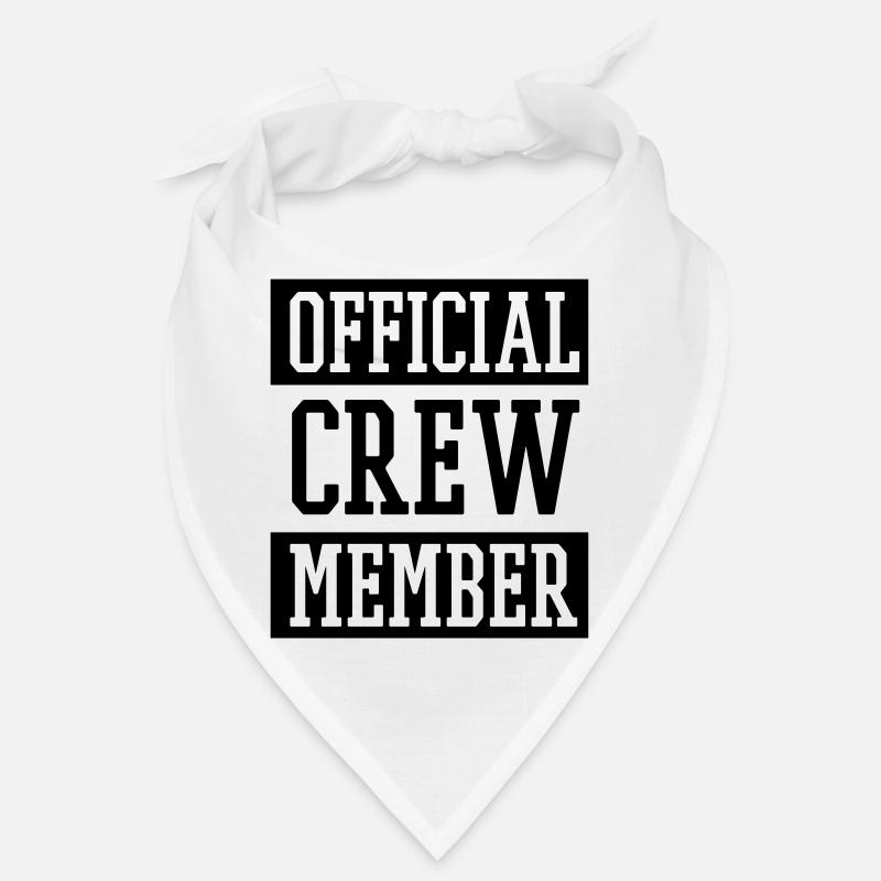 OFFICIAL CREW MEMBER - Bandana - white