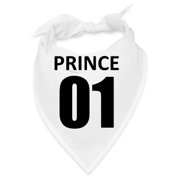 prince 01 - Bandana - Weiß - Vorne
