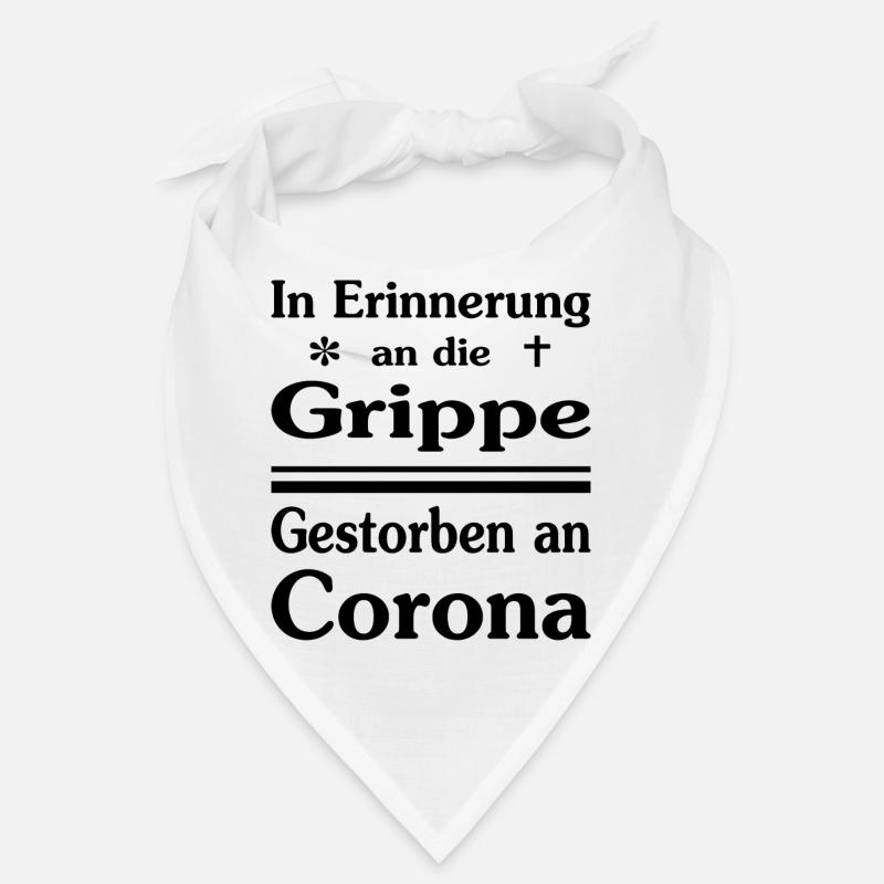 In Erinnerung...Grippe-Corona-Virus- Version 1 Bandana