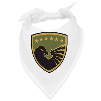 FSK Kosova - Forca e Sigurisë së Kosovës - Bandana - Weiß - Vorne