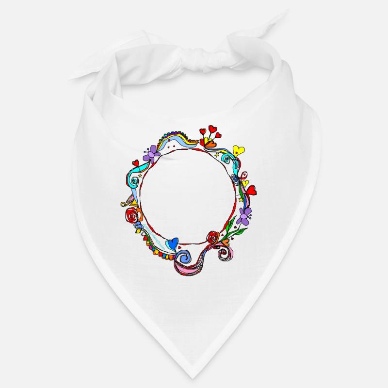 Cercle des coeurs Bandana