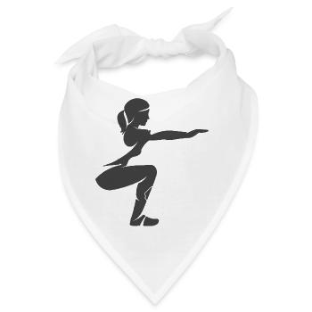Frauen Squads Squat - Bandana - Weiß - Vorne