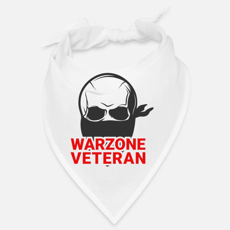 Warzone Vétéran COD - Bandana - blanc