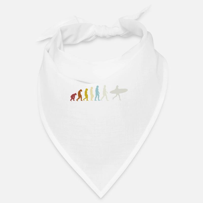 Surf surf - Bandana - blanc