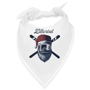 Zillertal Ski Sknowboard - Bandana - Weiß - Vorne