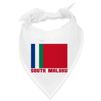 Republik Maluku Selatan - Bandana - Weiß - Vorne