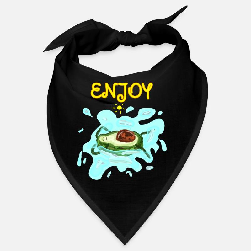 Avocado-Schwimmen Bandana