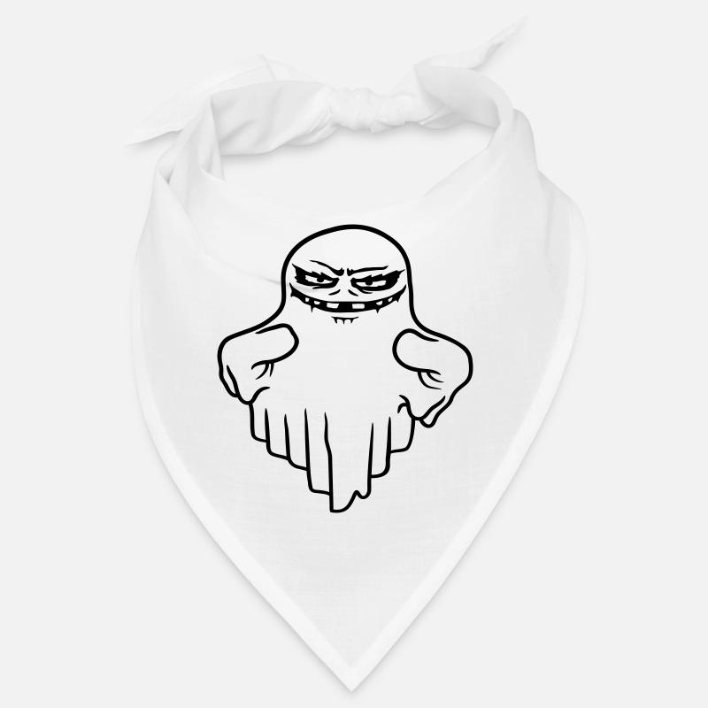 Schwebender Monster Geist Comic Bandana