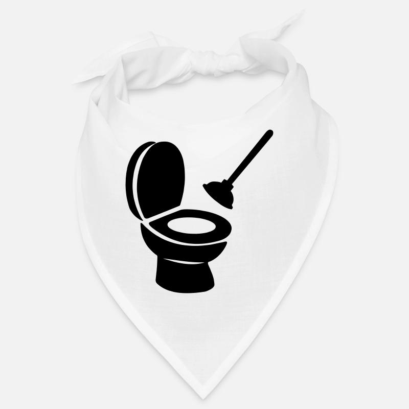 Toilette mit Entblocker Bandana