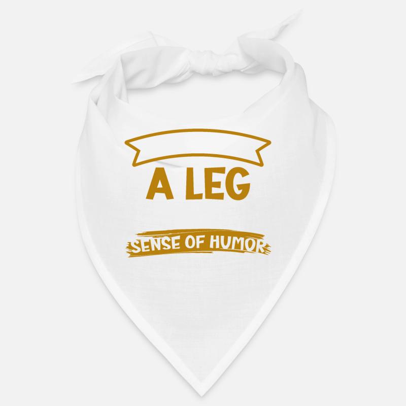 Amputation de jambe de fauteuil roulant amputation Bandana