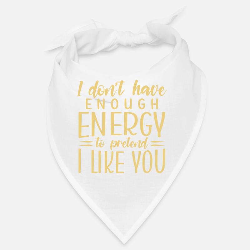 Introvertiert Schüchtern Antisozial Bandana