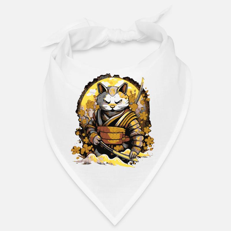 Samurai Cat Bandana